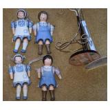 (4) Handpainted Midwest Importers Ceramic Articul