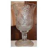 Antique ABP Cut Glass Signed Trophy Pedestal Vase