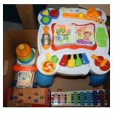Box of Toddler Vintage - Newer Toys