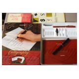 Sheaffer Calligraphy Set w/ 2 Plumas No Nonsense