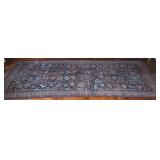 Antique Caucasian 5 Border Area Rug 149 x 70
