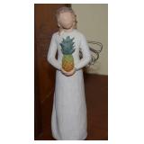 8" Tall Willow Tree Angel Figure: Welcoming