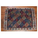 Antique Kilim Style Small/Prayer Rug 28 x 21