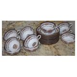 Rostrand Demitasse Cup & 4.75"d Saucers Lot