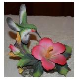 Vtg Andrea by Sadek Porcelain Hummingbirds Fig