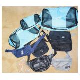 3pc Lightweight Samsonite Bags + Leather & Fanny