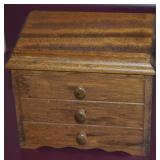 Vtg Standard Specialty Japan Wooden Recipe Box
