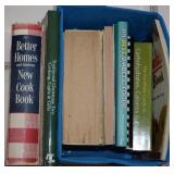 Storage Tote of Cook Books