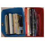 Storage Tote of Cook Books