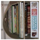 Storage Tote of Cook Books