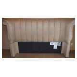 Thomasville Furniture Cream Patterned King Head