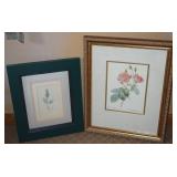 (2) Fine Art Pcs w/ Cheryl Jacoby Original Green