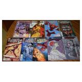 (9) Modern Comic Books w/ Spiderman, Conan,