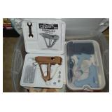Lidded Tote w/ Ultimate Glue Gun, Others & Fabric