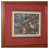 Pat Murillo Signed LE 96/200 1990 Robin in Apple