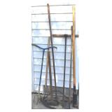 Lawn Garden & Garage Tools Lot w/ Claw, Sledge