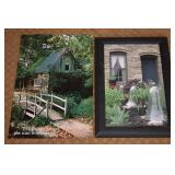 (2) Wall Art Pieces w/ Framed Charles McCamy +