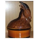 Vtg Secla Portugal Majolica Goat Terrine 8.5t