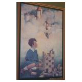 Jesse Wilcox Smith Dream Blocks Framed Fine Art