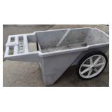 Rubbermaid Heavy Duty Plastic Wheel Barrow