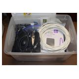 Lidded Tote of: HDTV Antennas +