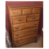 Vtg Kroehler Custom Crafted 6 Drawer Chest of