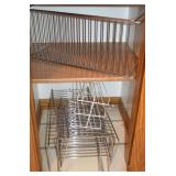 Pantry Shelf Storage Racks Lot w/ Stainless +