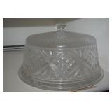 Shannon / Godinger Crystal 4 in 1 Cake Stand