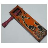 Kirchof Tin Litho Halloween Noisemaker Toy