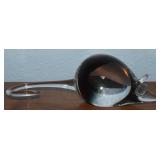 MCM Scandinavian-style Art Glass Mouse Figure