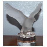 Goebel Crystal Collection Flying Eagle Paperweight