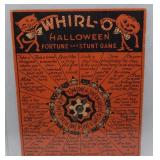 Vtg Sandra Pearl Whirl-o Fortunes Halloween