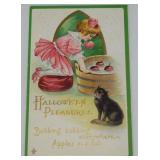 Antique Halloween Embossed Post Card Pleasures