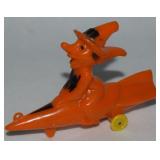 Rosbro Rosen Plastic Halloween Witch on Rocket