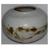 Signed Art Pottery (Hialman?) Planter Vase 7.25d