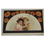 Antique Halloween Embossed Post Card L&E Serie