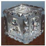 Vintage Jonal Crystal ABC Block Paperweight