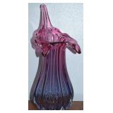 Josef Hospodka Chribska Bohemian Art Glass Vase