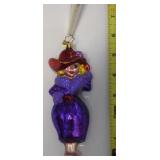 Christopher Radko Blown Glass Ruby Red Christmas