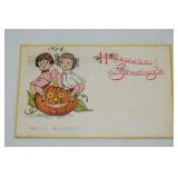 Antique Halloween Post Card Gibson Art Co 1912