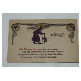 Antique Halloween Post Card Everett Exclusive