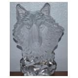 Vtg Princess House Wonders of the Wild Wolf