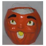 Contempo Paper Mache Jack O Lantern 6" tall