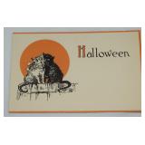 Antique Halloween Post Card Gibson Art Co Unused