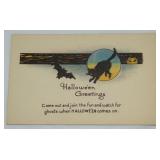 Antique Halloween Post Card 1135 6 Designs