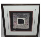 Harding Signed Original Mixed Media Framed Fine