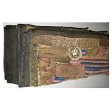 Large 88 x 60 Rajasthani Patchwork Beaded &