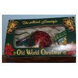 Merck Old World Christmas Rose Bouquet Ornament