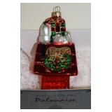 Kurt S Adler Polonaise Blown Glass Snoopy Ornament