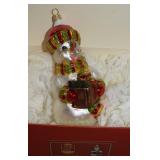 Kurt Adler Polonaise Blown Glass Snowman Ornament